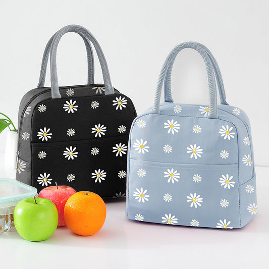 Daisy Tragbare Tasche für Büroangestellte, Lunchbox-Tasche für Studenten, Lunchtasche, Wärmedämmtasche, Kältedämmtasche