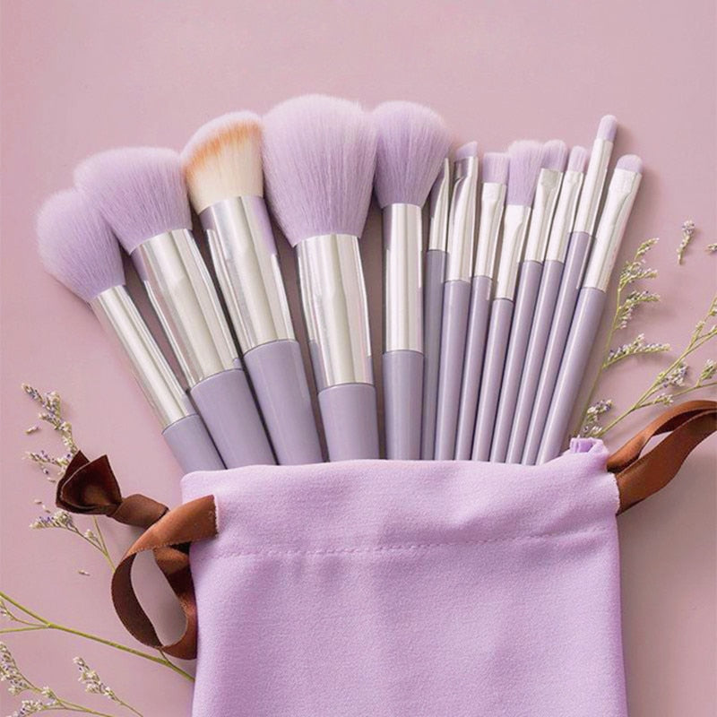 13Pcs Makeup Brushes Set Make Up