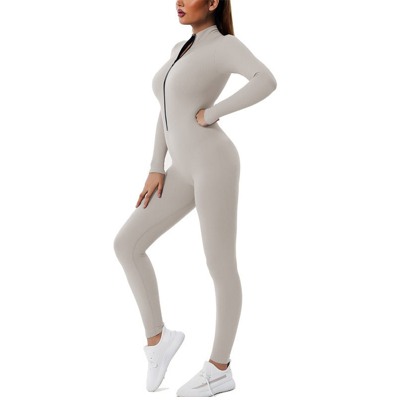 Quick Dry Seamless Yoga Clothes Sports Suit Female Dance Yoga Fitness Clothing Tight One-Piece Fitness Yoga Pants