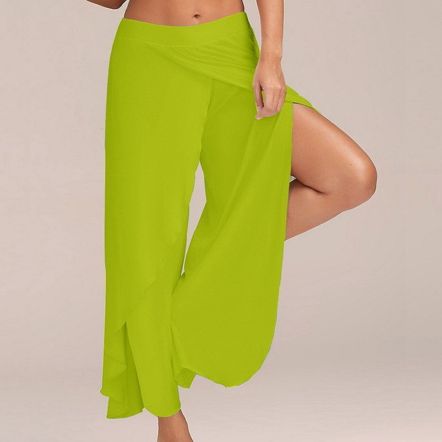 Split Casual Loose Wide-Leg Pants for Women