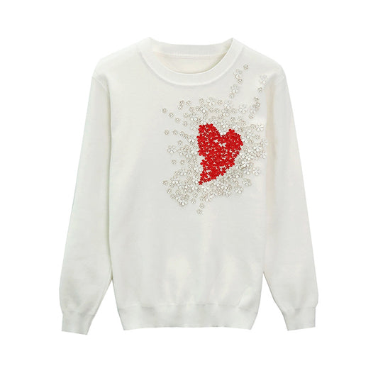 Sweet Knitting Sweater Warm Casual Tops