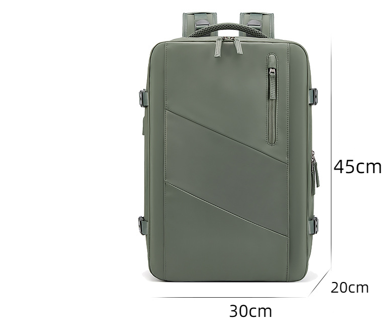 Fashionable backpack with large capacity and multifunctional computer bag