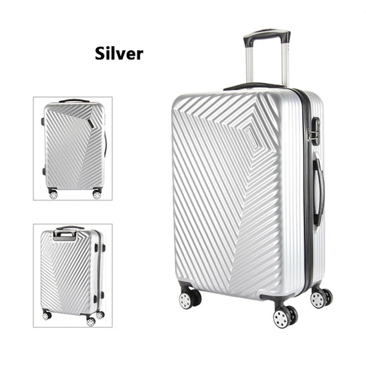 LeTrend Women Korea Rolling Luggage Spinner password Trolley Suitcase Wheels 20 inch Carry On Travel Bag Men Trunk