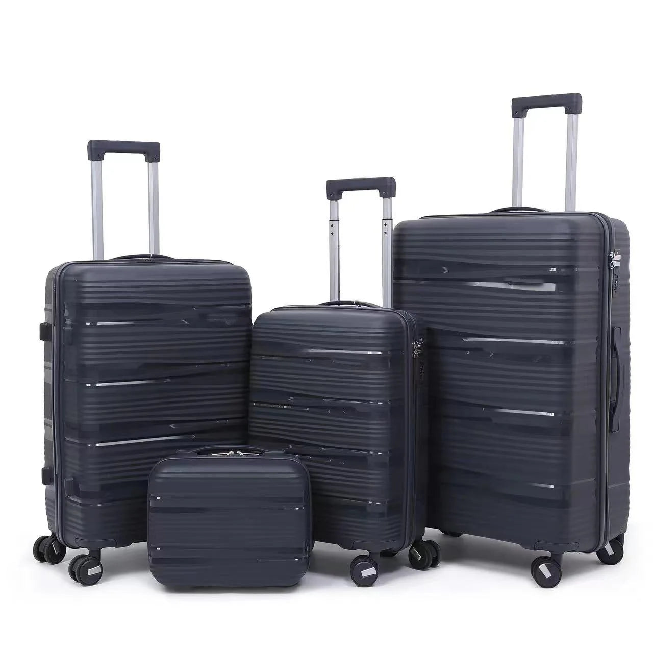 Luggage 4 piece Sets Suitcase Fashion Carry-on Travel Bags 13/20/24/28" inch Rolling Luggage Password Trolley Case Suitcases - Mammalook