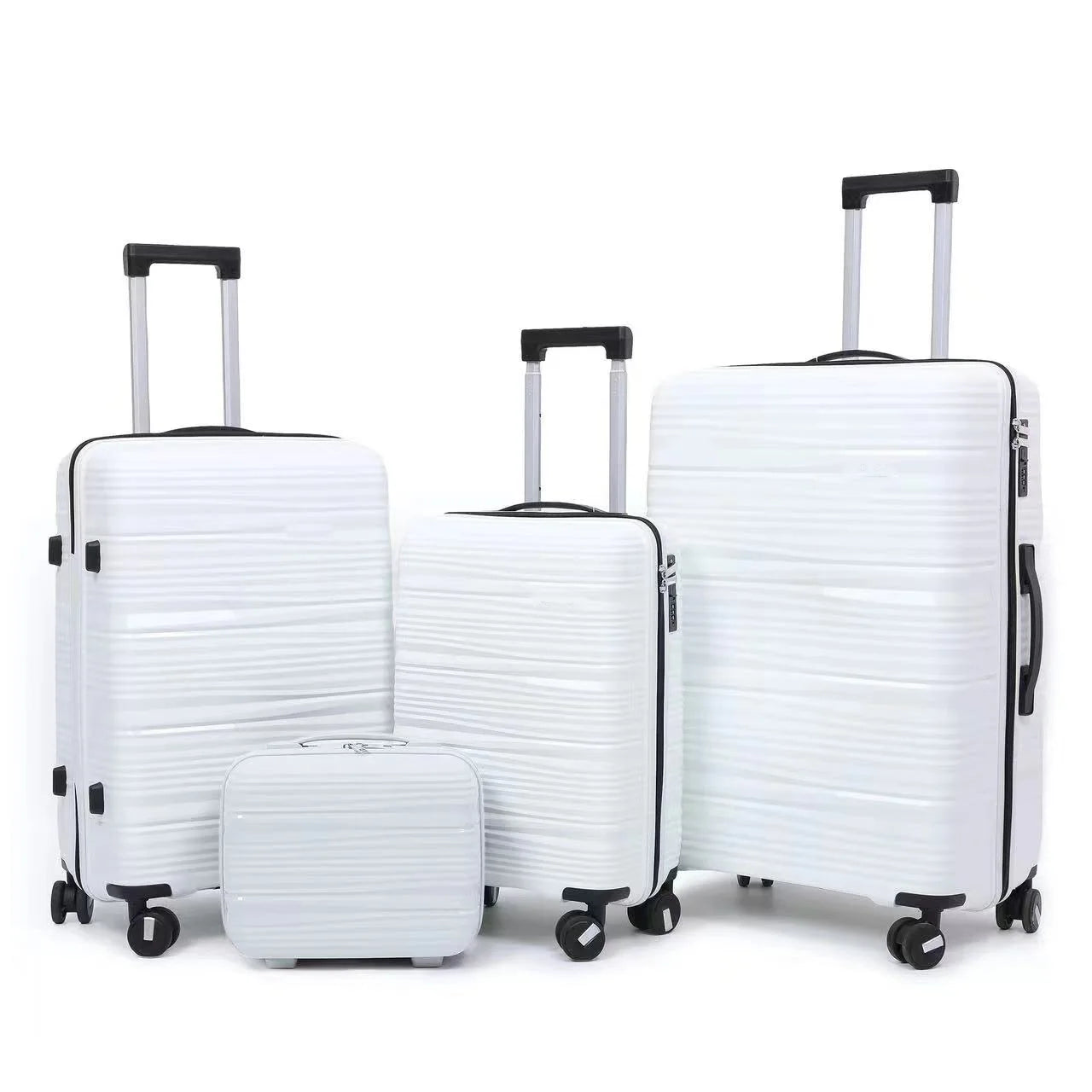 Luggage 4 piece Sets Suitcase Fashion Carry-on Travel Bags 13/20/24/28" inch Rolling Luggage Password Trolley Case Suitcases - Mammalook