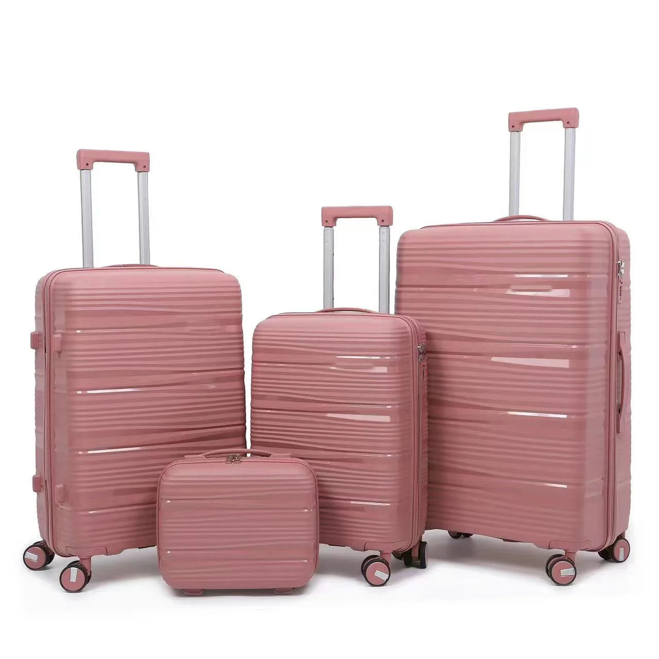 Luggage 4 piece Sets Suitcase Fashion Carry-on Travel Bags 13/20/24/28" inch Rolling Luggage Password Trolley Case Suitcases - Mammalook