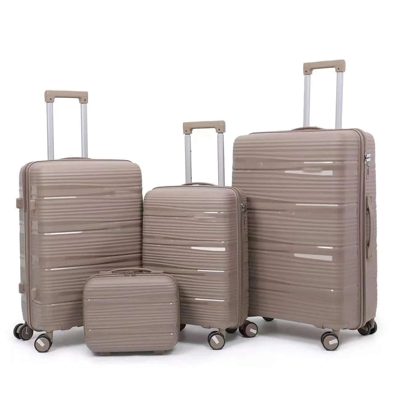 Luggage 4 piece Sets Suitcase Fashion Carry-on Travel Bags 13/20/24/28" inch Rolling Luggage Password Trolley Case Suitcases - Mammalook