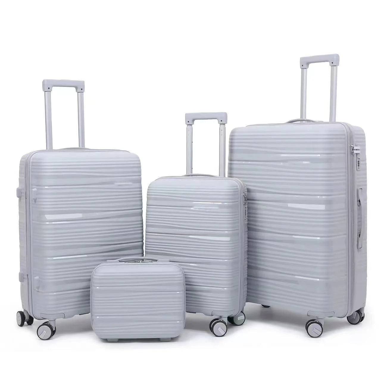 Luggage 4 piece Sets Suitcase Fashion Carry-on Travel Bags 13/20/24/28" inch Rolling Luggage Password Trolley Case Suitcases - Mammalook