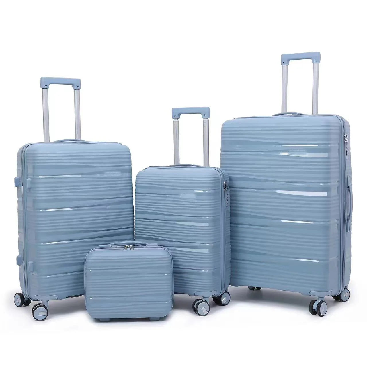 Luggage 4 piece Sets Suitcase Fashion Carry-on Travel Bags 13/20/24/28" inch Rolling Luggage Password Trolley Case Suitcases - Mammalook