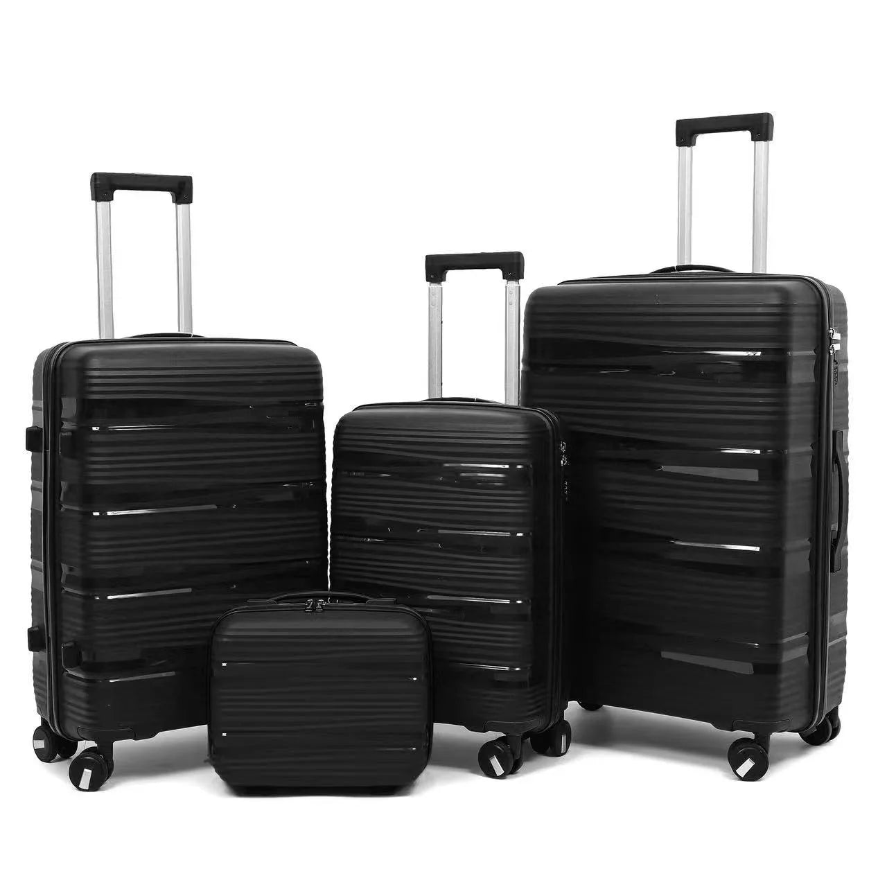 Luggage 4 piece Sets Suitcase Fashion Carry-on Travel Bags 13/20/24/28" inch Rolling Luggage Password Trolley Case Suitcases - Mammalook