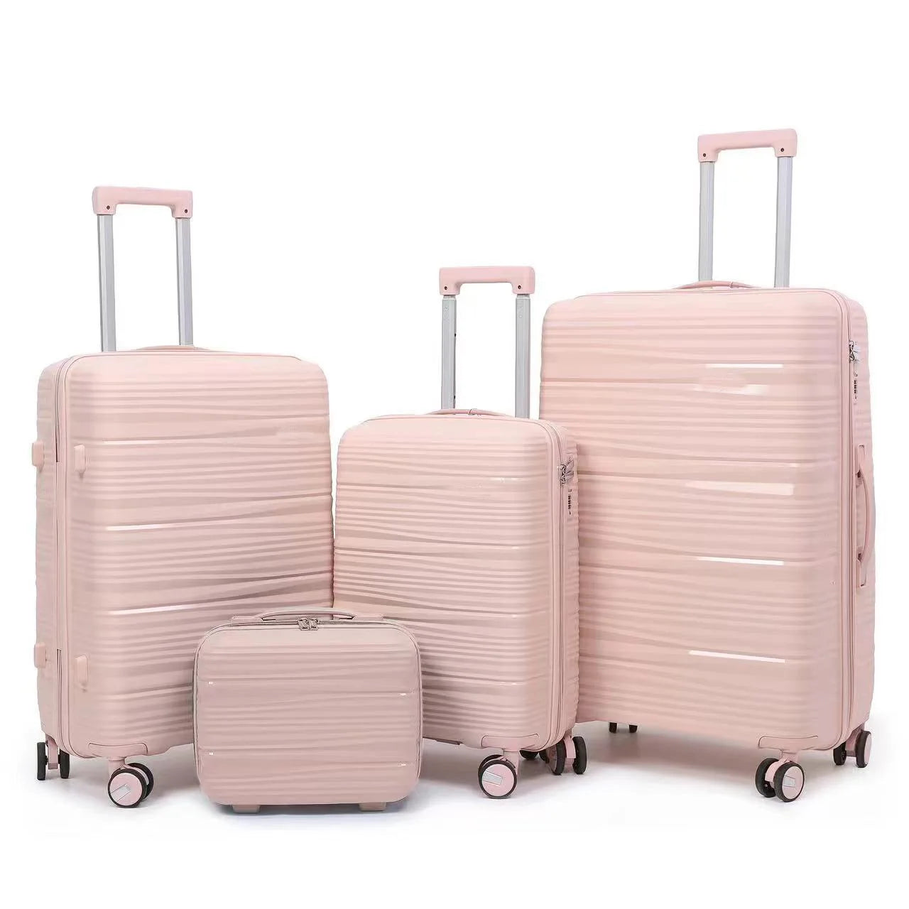 Luggage 4 piece Sets Suitcase Fashion Carry-on Travel Bags 13/20/24/28" inch Rolling Luggage Password Trolley Case Suitcases - Mammalook