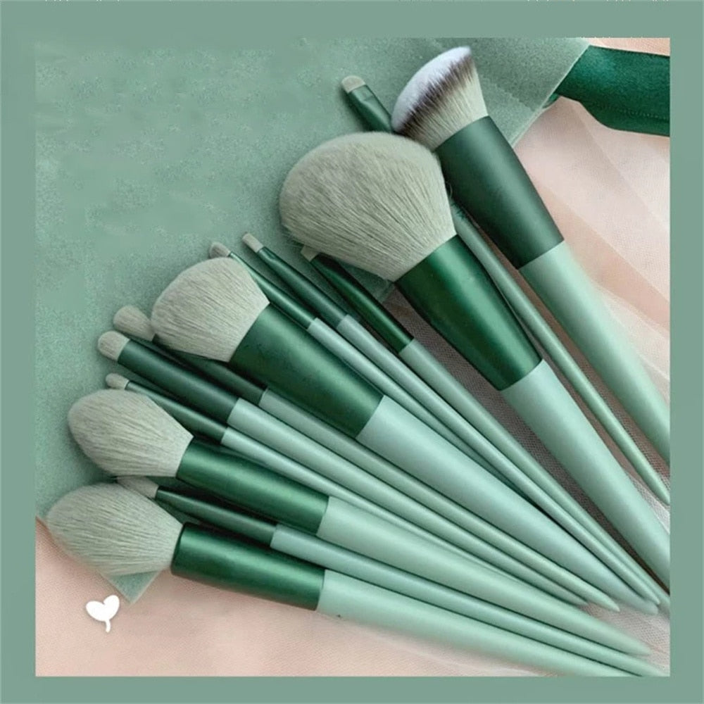 13Pcs Makeup Brushes Set Make Up